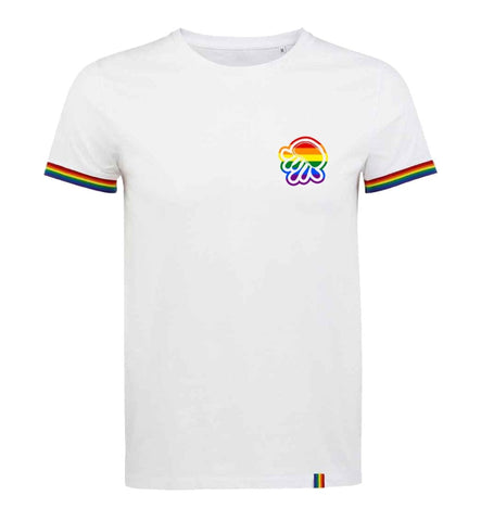 Camiseta Rainbow Blanca