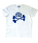 Camiseta de manga corta real de punto liso de algodón