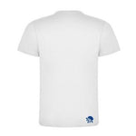 Camiseta de manga corta real de punto liso de algodón vista trasera